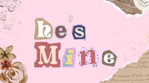 Hes Mine Romantic Collage Wallpaper