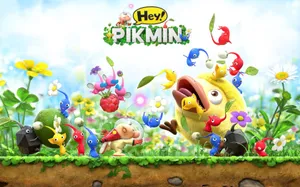 Hey Pikmin Adventure Artwork Wallpaper
