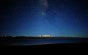 Hi Res Sky With Stars Wallpaper