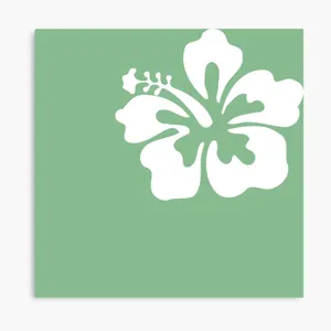 Hibiscus Silhouette Art Wallpaper