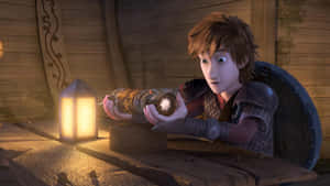 Hiccup Tinkering In Dragons Riders Of Berk Wallpaper