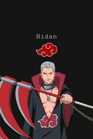 Hidan Akatsuki Black Background Wallpaper