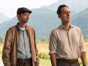 High Castle Charactersin Field Wallpaper