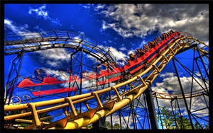 High Contrast Theme Park Wallpaper