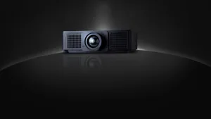 High-definition 4k Projector In Action Wallpaper
