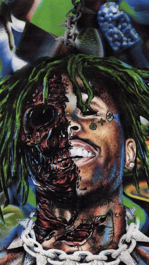 High-definition Image Of Rap Icon, Lil Uzi Vert Wallpaper