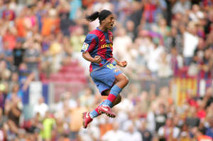 High Jump Ronaldinho Wallpaper