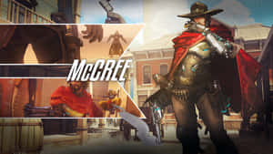 High Noon Showdown - Overwatch's Mccree In Action Wallpaper