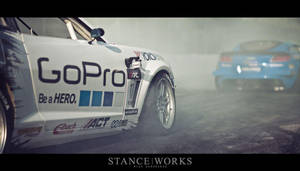 High-octane Gopro Race Sponsorship Wallpaper