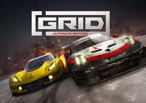 High-octane Racing Game In Action Wallpaper