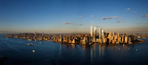 High Resolution Dual Monitor New York City Wallpaper