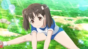 High School Fleet Rin Shiretoko Sparkling Grassland Wallpaper