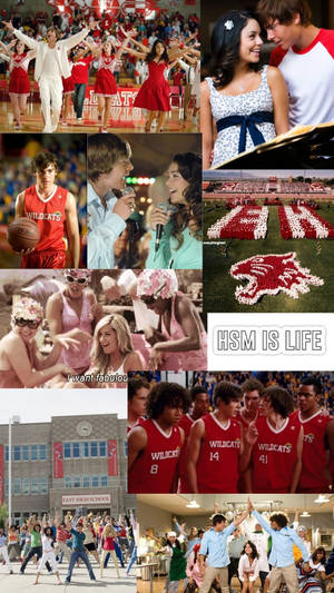 High School Musical Moments Wallpaper