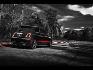 High-speed Abarth In Motion Wallpaper