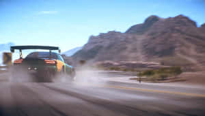 High Speed Desert Race N F S World Wallpaper