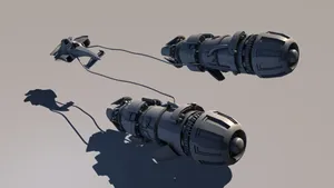 High-speed Podracing Action Wallpaper