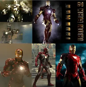 High-tech Iron Man Suit Wallpaper