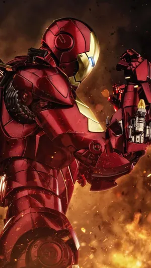 High-tech Launcher From Iron Man's Arsenal Wallpaper