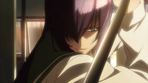 Highschool Of The Dead Ruthless Saeko Wallpaper