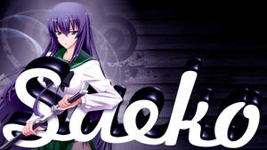 Highschool Of The Dead Saeko Wallpaper