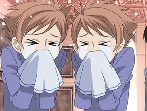 Hikaru Hitachiin Smirking Wallpaper