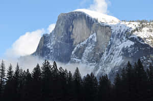 Hikers Explore The Stunning Beauty Of El Capitan Wallpaper