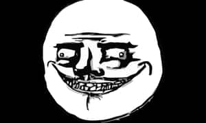 Hilarious Troll Face Meme Laptop Wallpaper