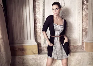Hilary Rhoda Showcasing Elegance In Her Photoshoot. Wallpaper