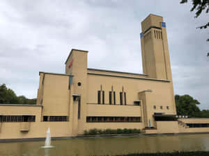 Hilversum Town Hall Architecture Wallpaper