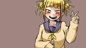 Himiko Toga Animated Fanart Wallpaper