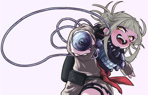 Himiko Toga Crazy Villain Wallpaper