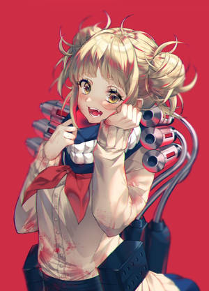 Himiko Toga Detailed Fanart Wallpaper