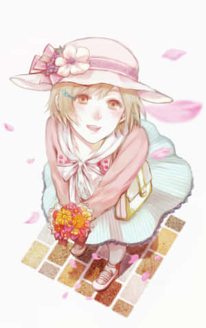 Hinami Fueguchi - A Moment Of Thoughtful Serenity Wallpaper