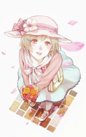 Hinami Fueguchi - A Moment Of Thoughtful Serenity Wallpaper