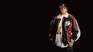 Hip Hop_ Artist_in_ Black_ Background Wallpaper