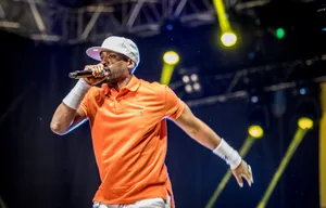 Hip Hop Artist Performance Live Stage Wallpaper