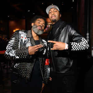 Hip Hop Artists Event Pose Wallpaper