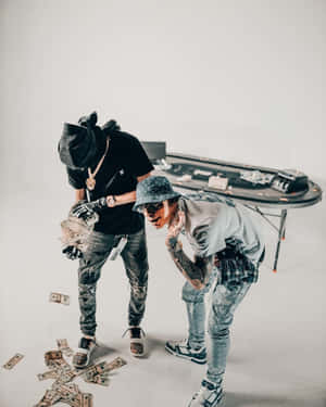 Hip Hop Artists Money Showoff.jpg Wallpaper