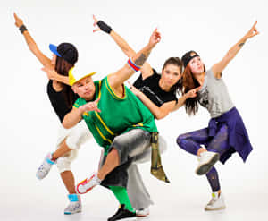 Hip Hop_ Dance_ Group_ Pose.jpg Wallpaper