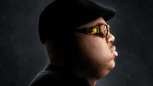 Hip Hop The Notorious Big Side Profile Wallpaper