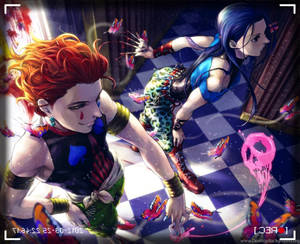 Hisoka And Illumi Zoldyck In Hunter X Hunter Wallpaper