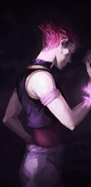 Hisoka Morow, Devious Trickster In Hunter X Hunter Wallpaper