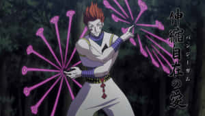 Hisoka Morow, The Eccentric Magician Of Hunter X Hunter Wallpaper