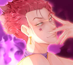 Hisoka Morow, The Enigmatic Magician From Hunter X Hunter Wallpaper