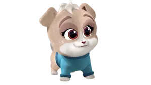 Hissy And Bingo, The Two Lovable Puppy Dog Pals Wallpaper