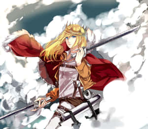 Historia Reiss In Attack On Titan Series Wallpaper