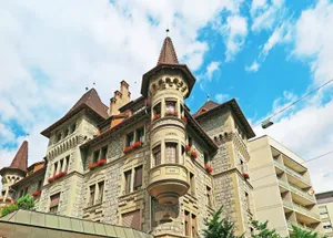 Historic_ Architecture_ Brig_ Switzerland Wallpaper