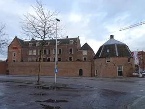 Historic Buildings Woerden Netherlands Wallpaper