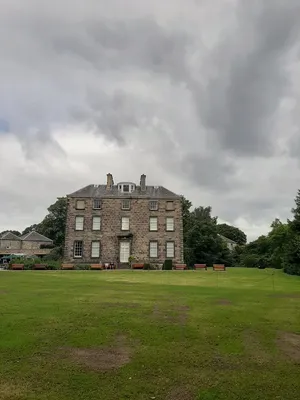 Historic Edinburgh Botanic Garden Building Wallpaper