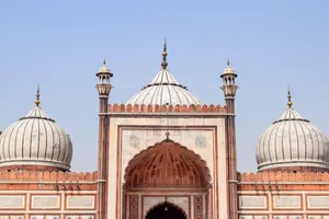 Historic Masjid Architecture Domes Wallpaper